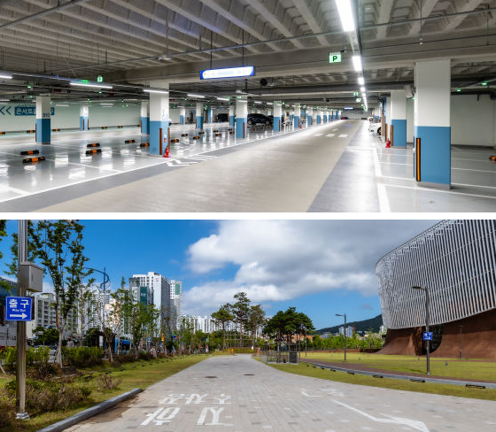Underground & Outdoor Parking Photo